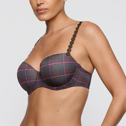 Marie Jo TOM padded balcony bra in wengé