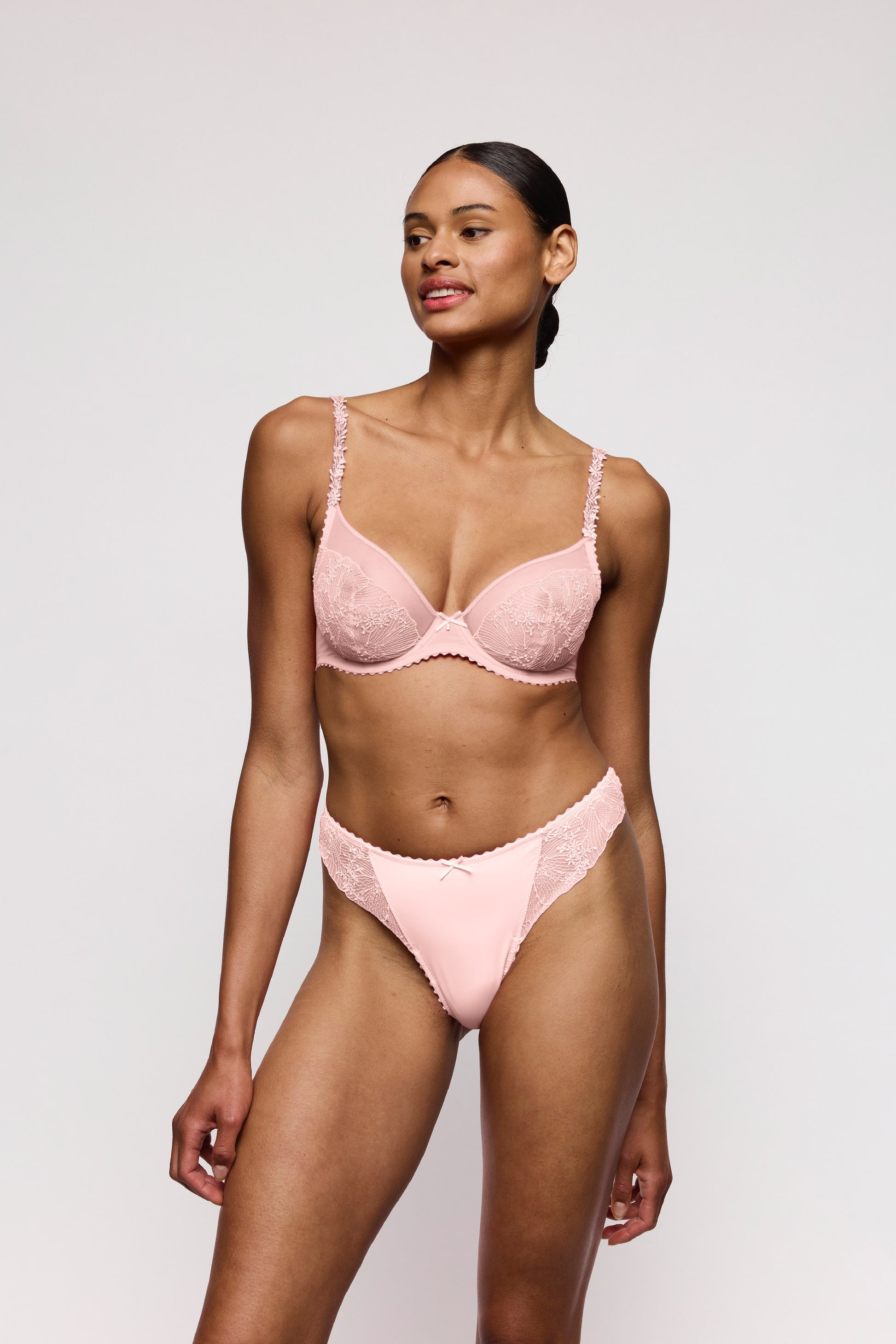 Marie Jo SOLENE thong in gardenia rose