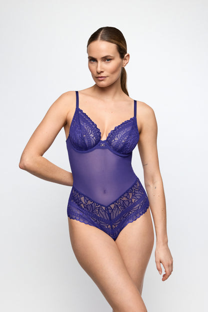 Marie Jo CERINA plunge body in velvet blue