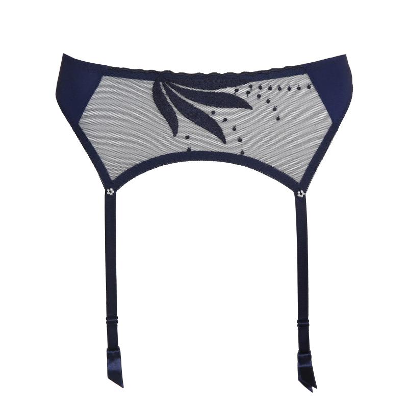Marie Jo ETOILE garter belt in sapphire blue
