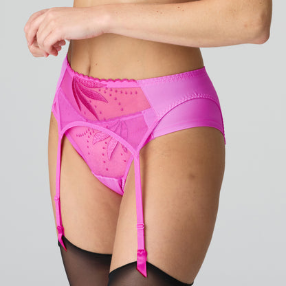ETOILE cactus flower garter belt