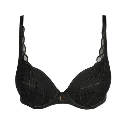 Marie Jo AVEN black padded bra heartshape
