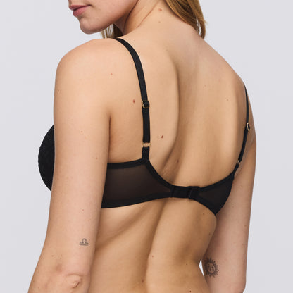 Marie Jo AVEN black padded bra heartshape