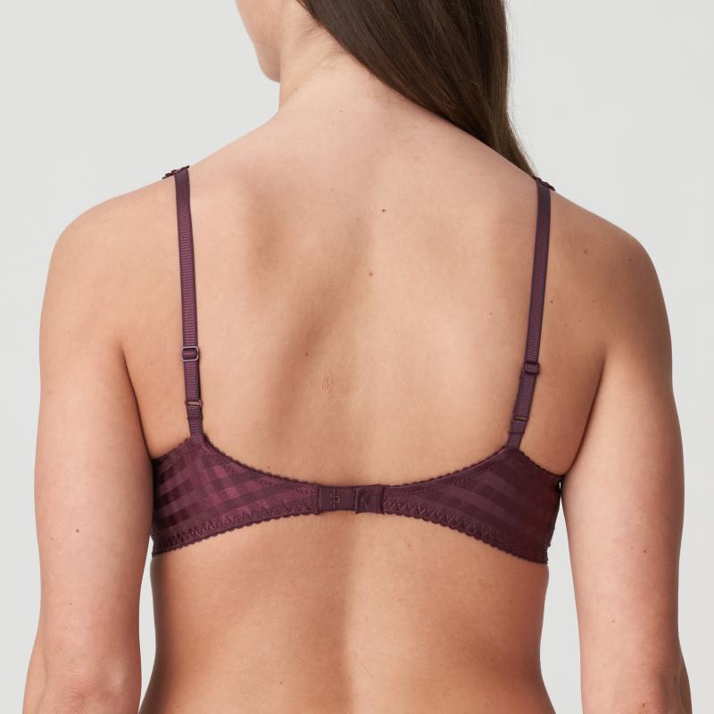 Marie Jo AVERO padded plunge bra in wine