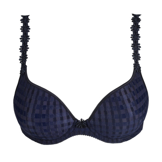 Marie Jo AVERO padded bra heartshape in velvet blue