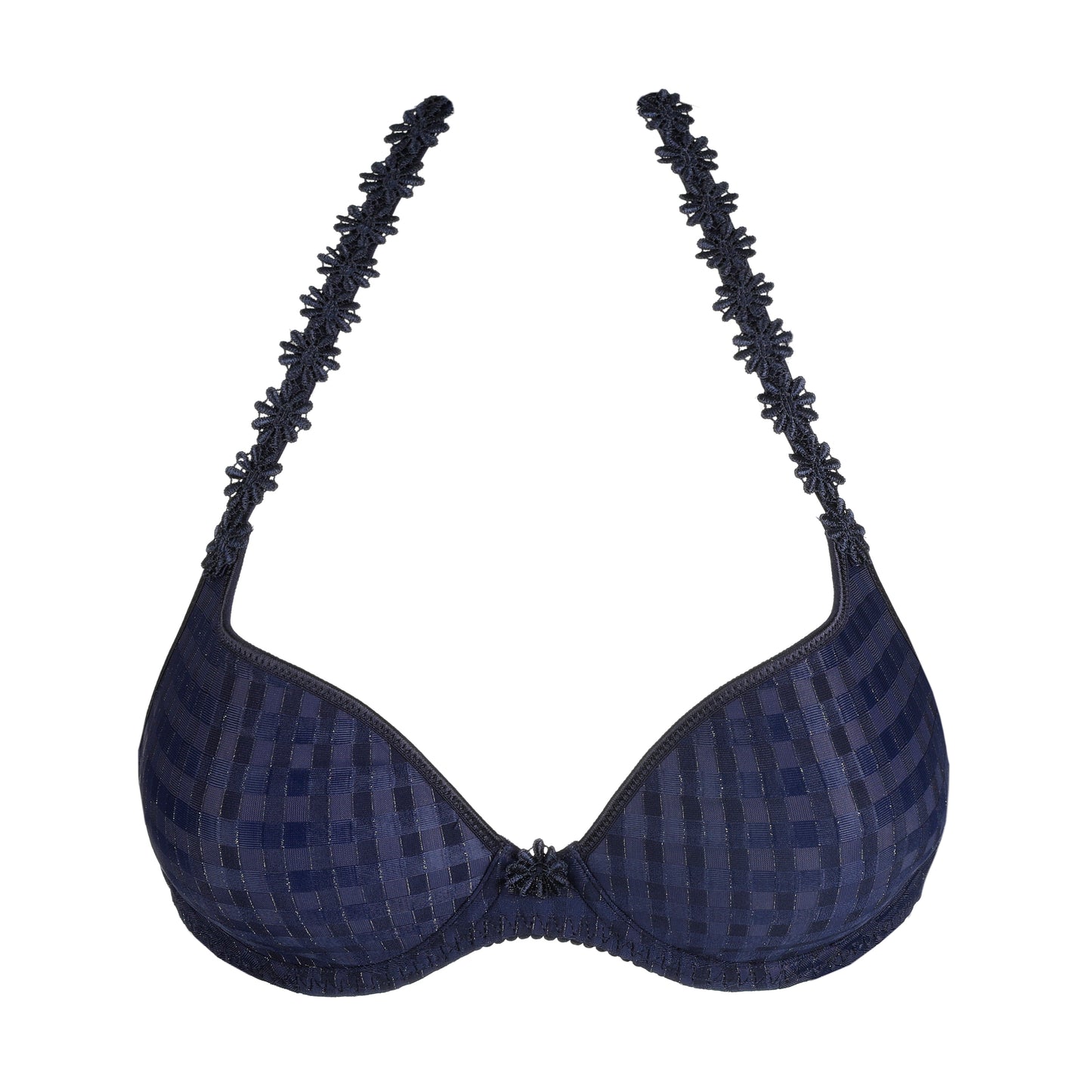 Marie Jo AVERO padded bra heartshape in velvet blue