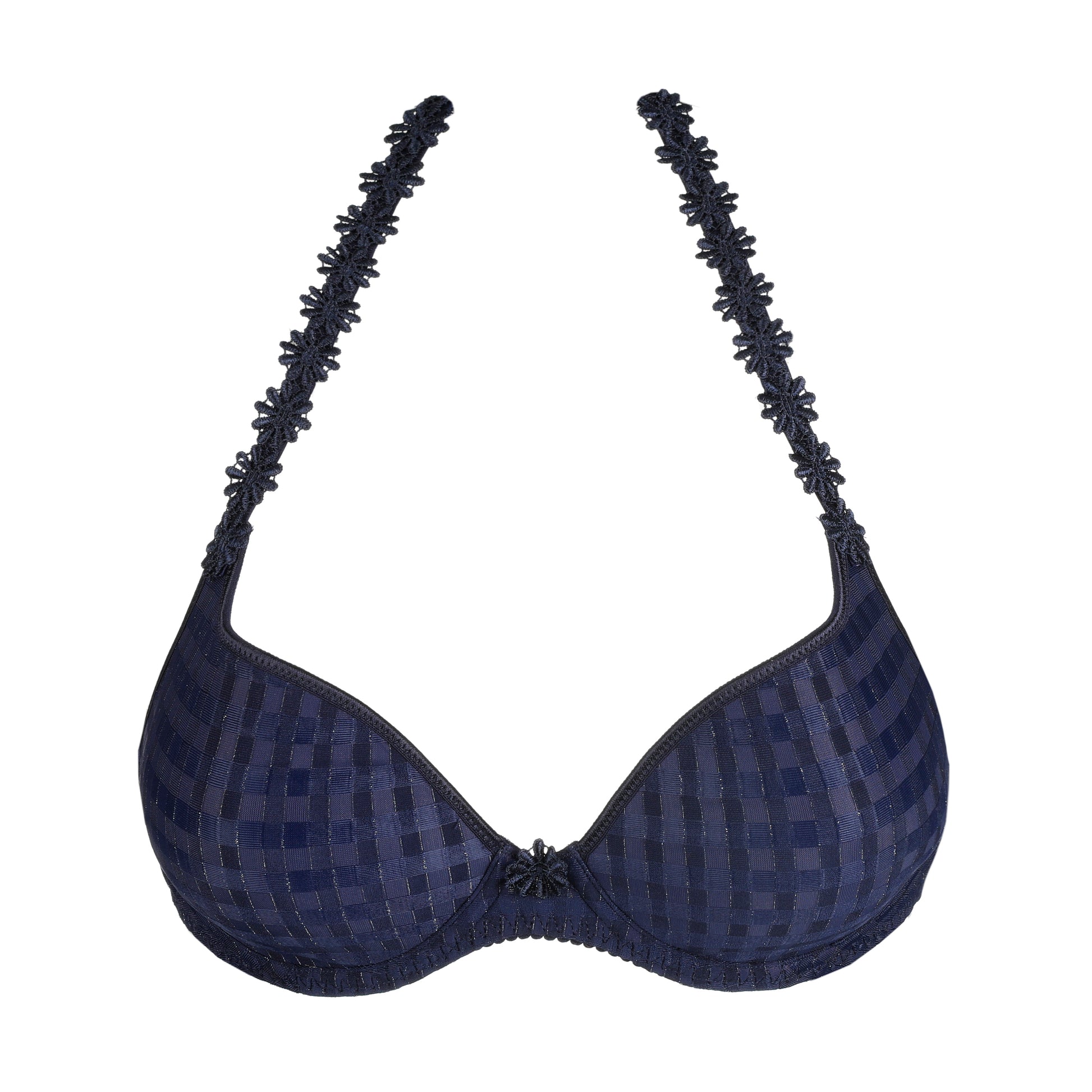 Marie Jo AVERO padded bra heartshape in velvet blue