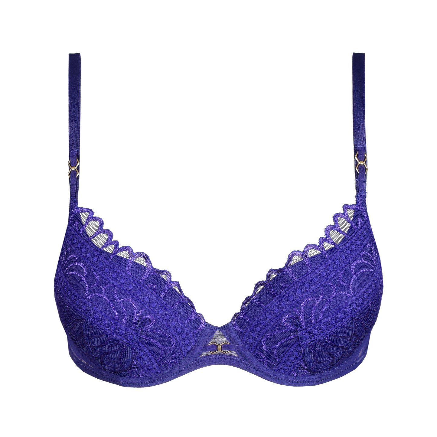 Marie Jo CERINA padded bra heartshape in velvet blue