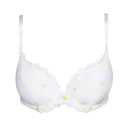 Marie Jo CHEN white yacht padded bra heartshape