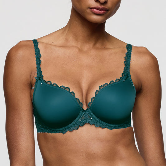 Marie Jo JANE padded bra heartshape in peacock