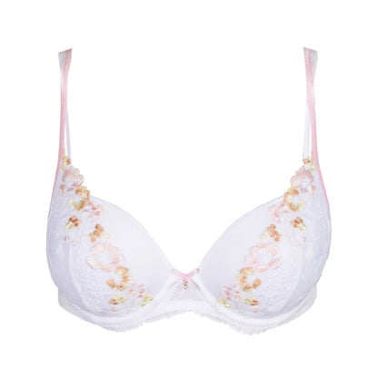 Marie Jo LIZELOT white padded bra heartshape