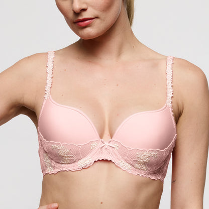 Marie Jo SOLENE padded bra heartshape in gardenia rose