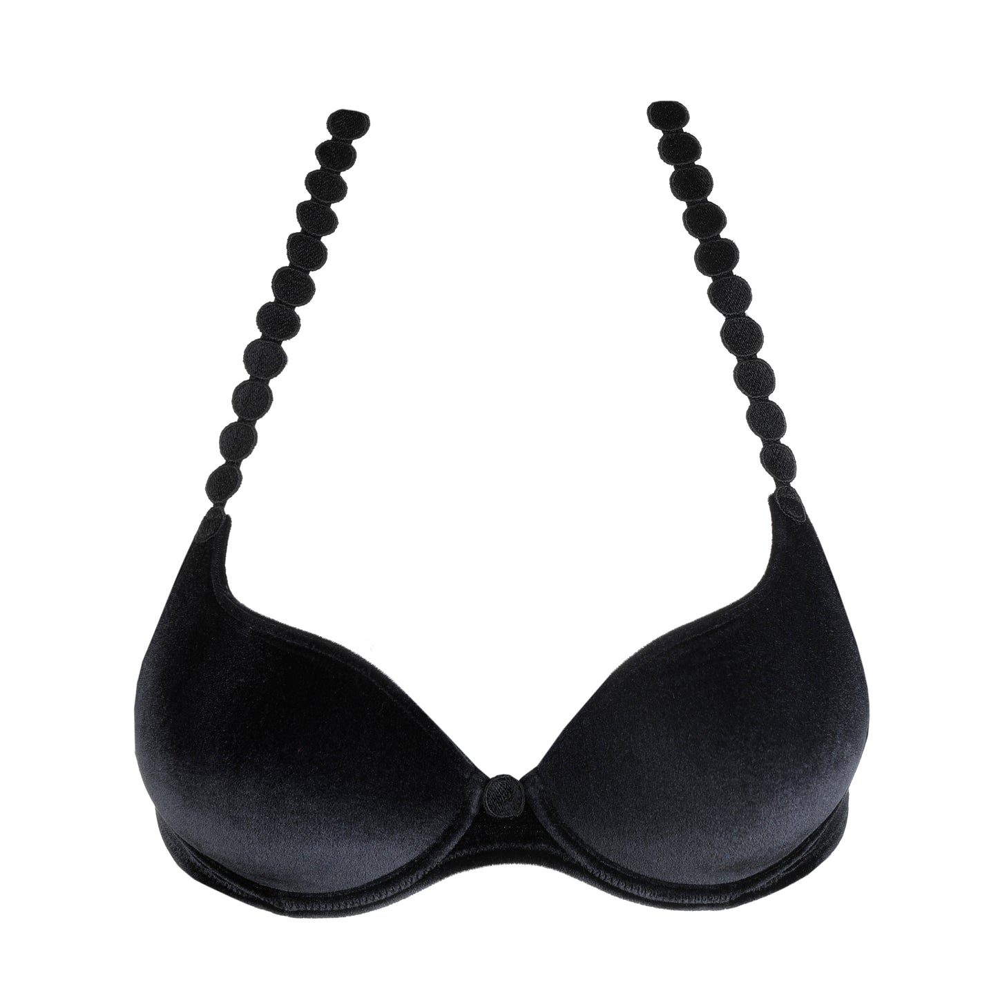 Marie Jo TOM padded bra heartshape in Black Velvet