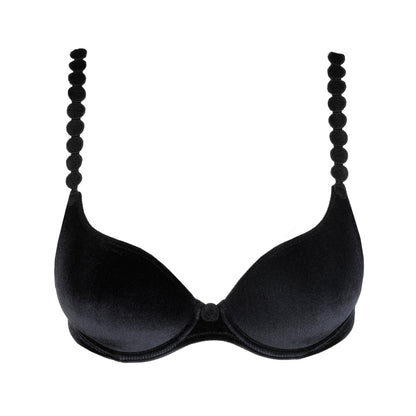 Marie Jo TOM padded bra heartshape in Black Velvet