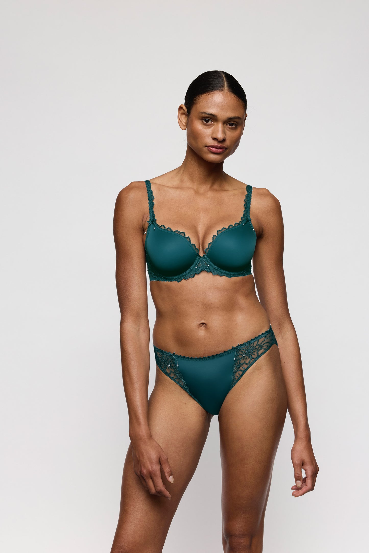 Marie Jo JANE rio briefs in peacock
