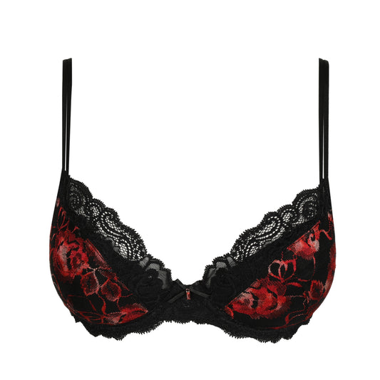 Marie Jo SELYNA push-up bra removable pads in Spicy red