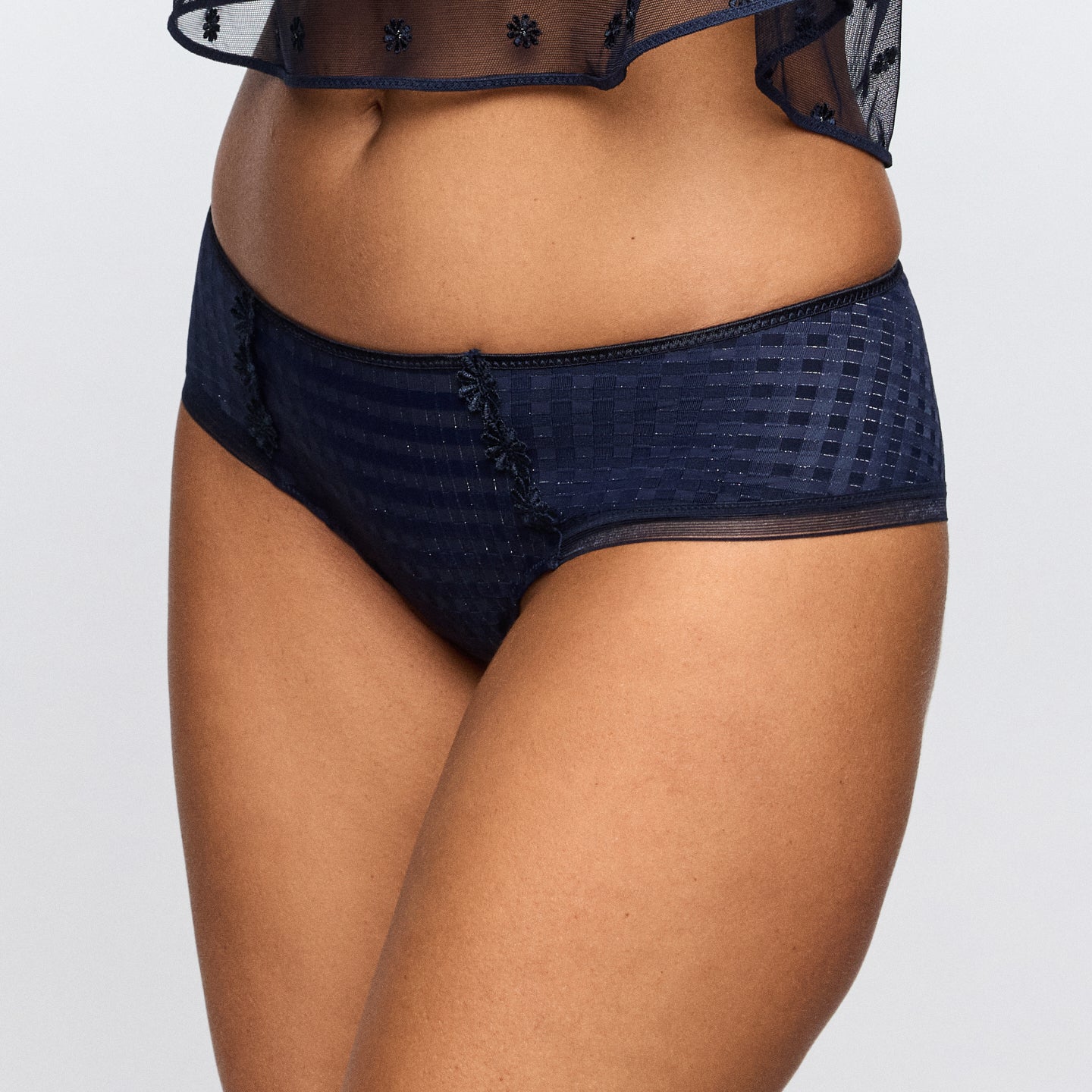 Marie Jo AVERO hotpants in velvet blue