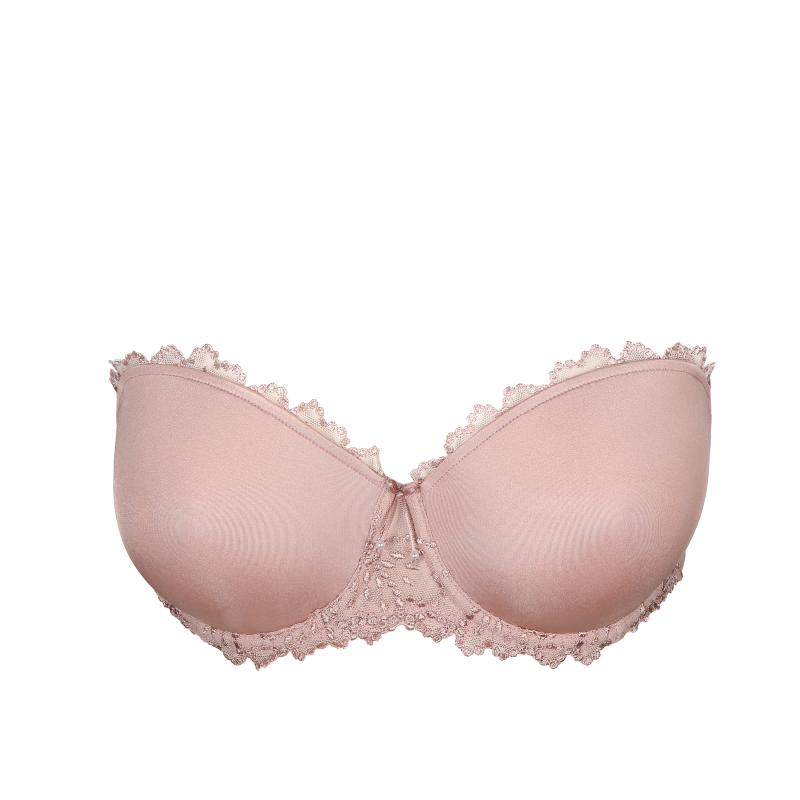 Marie Jo JANE padded bra strapless in bois de rose