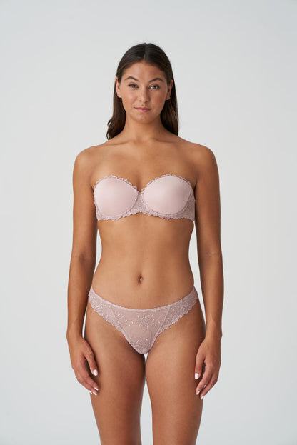 Marie Jo JANE padded bra strapless in bois de rose