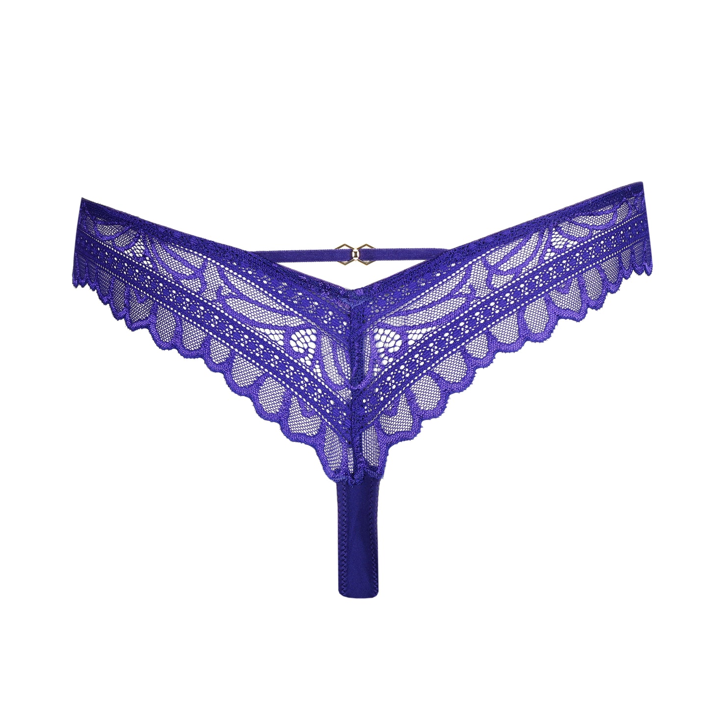 Marie Jo CERINA thong in velvet blue