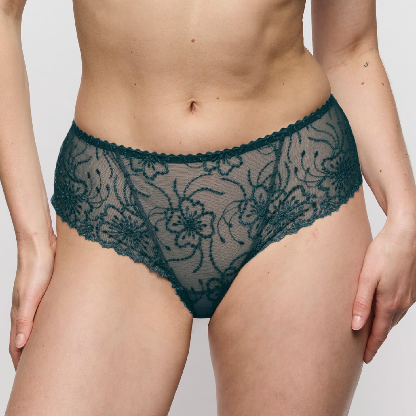 Marie Jo JANE luxury thong in peacock