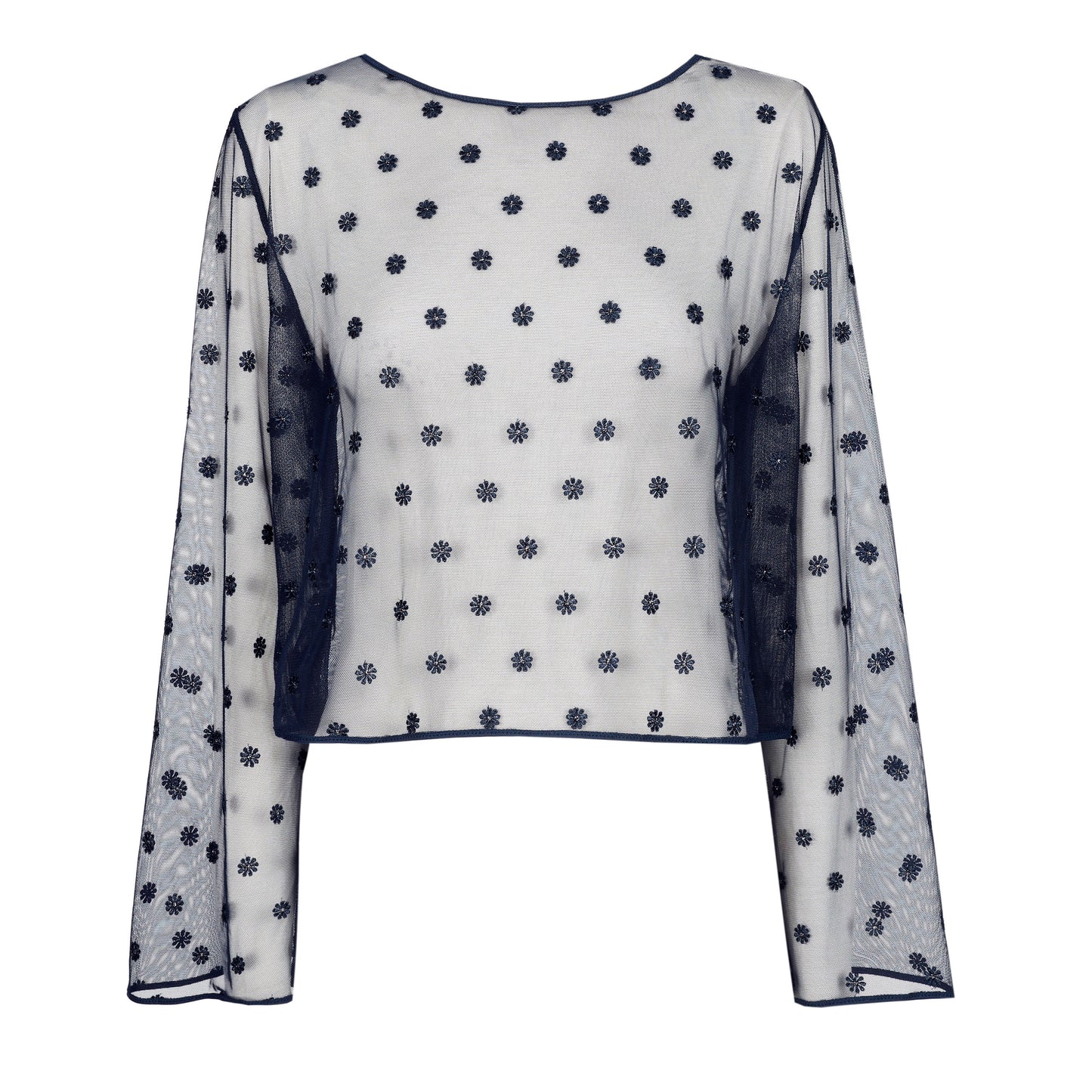 Marie Jo AVERO top without cups in velvet blue