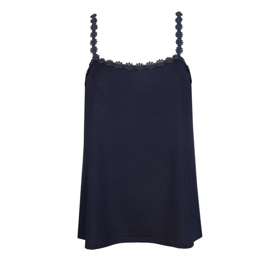Marie Jo AVERO STUDIO top without cups in velvet blue