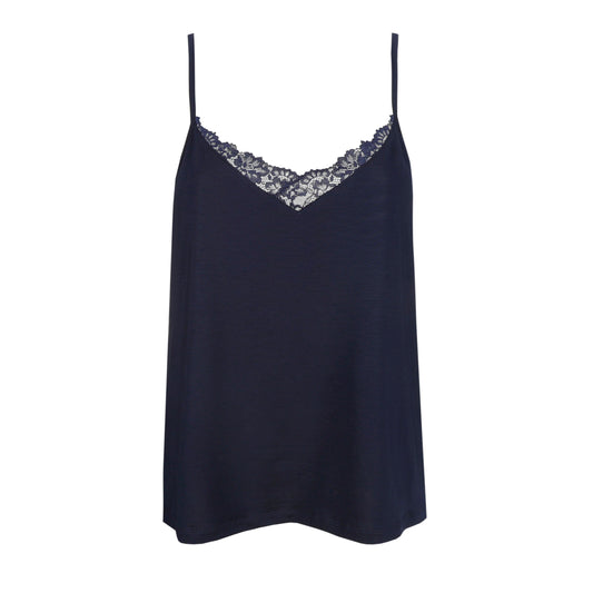 Marie Jo SOFT STUDIO top without cups in velvet blue