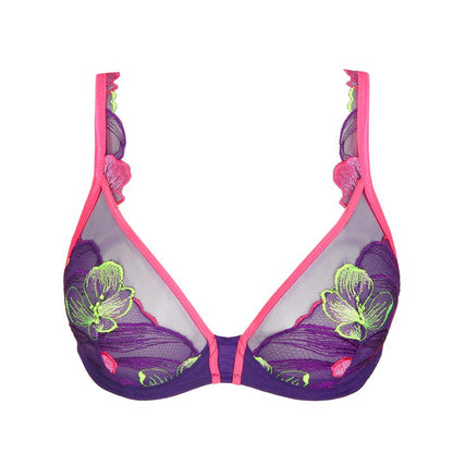 Marie Jo GEORGIA plunge bra in majestic purple