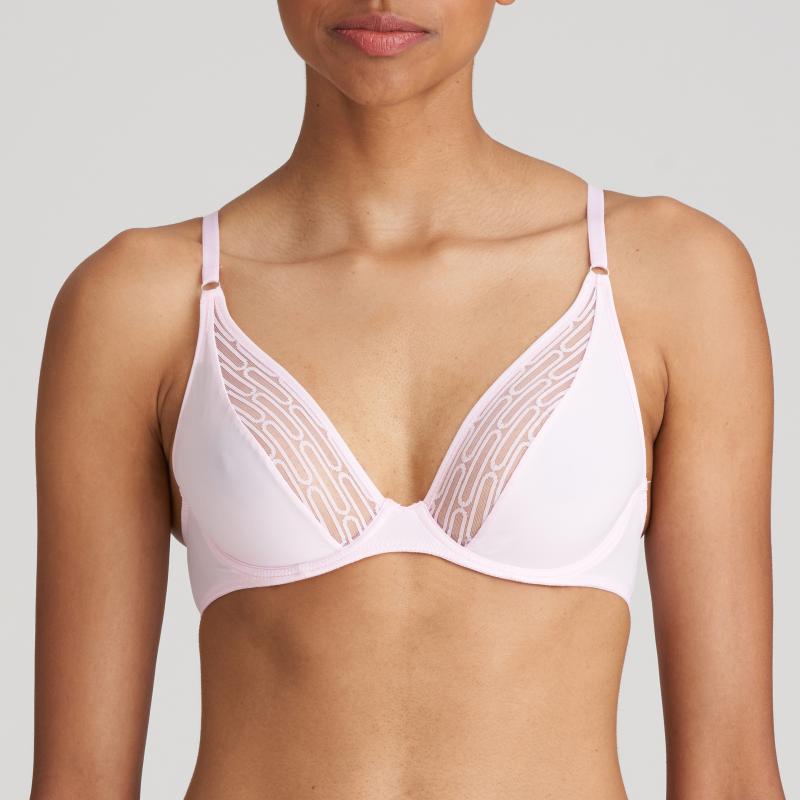 Marie Jo TANZARA plunge bra in fifties pink