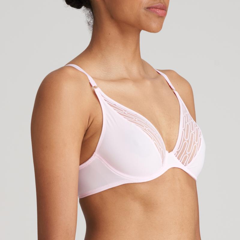 Marie Jo TANZARA plunge bra in fifties pink