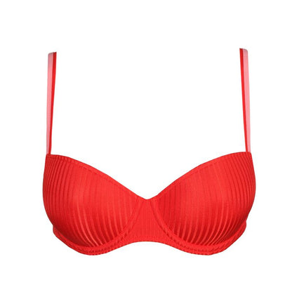 Marie Jo L'Aventure JUDE padded balcony bra in rouge