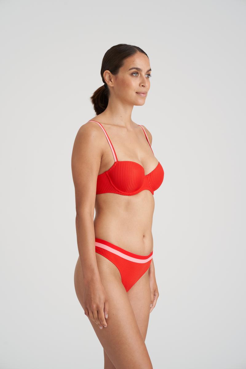 Marie Jo L'Aventure JUDE padded balcony bra in rouge