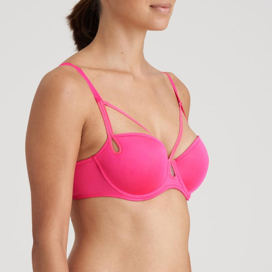 Marie Jo L'Aventure TAHAR padded balcony bra in Blogger Pink