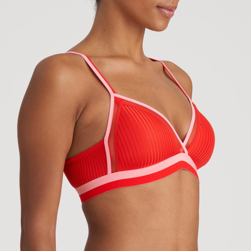 Marie Jo L'Aventure JUDE padded bralette in rouge