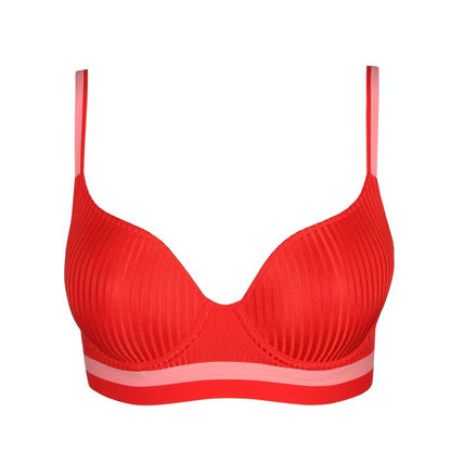 Marie Jo L'Aventure JUDE padded bra heartshape in rouge