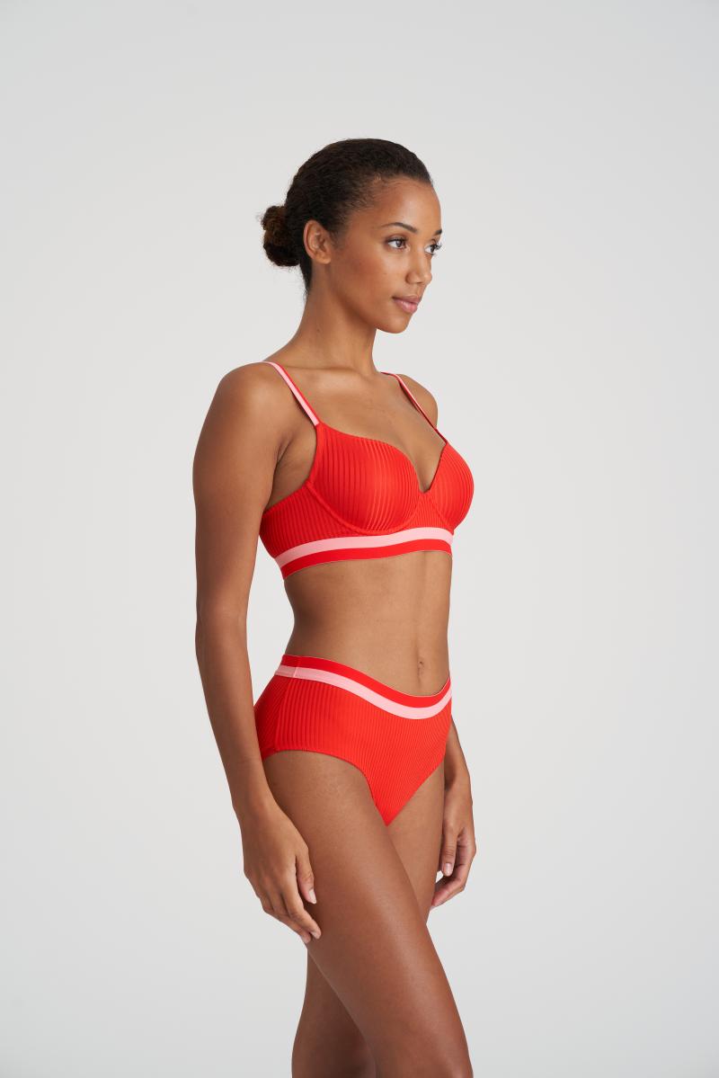 Marie Jo L'Aventure JUDE padded bra heartshape in rouge