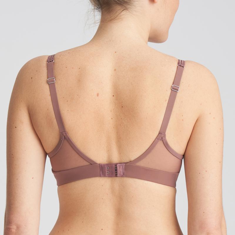 Marie Jo LOUIE spacer full cup bra in satin taupe
