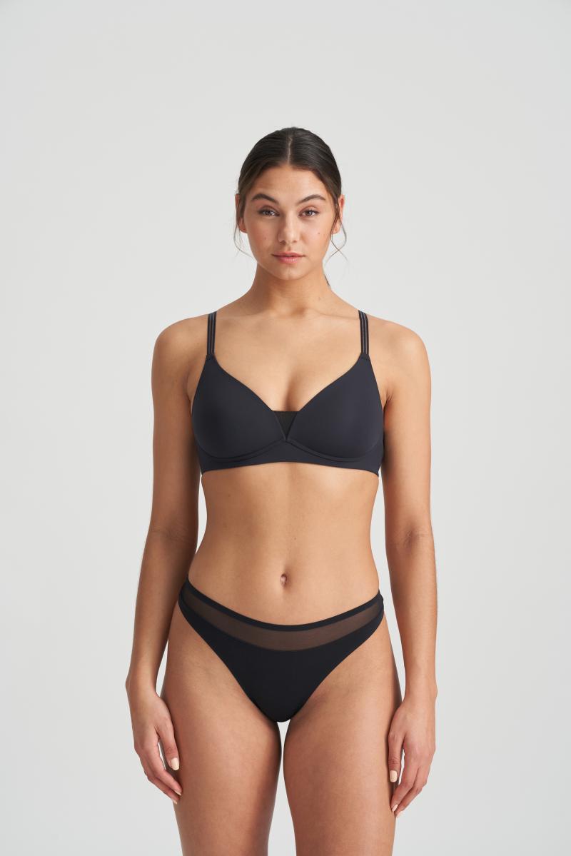 Marie Jo LOUIE full cup bra wireless in black