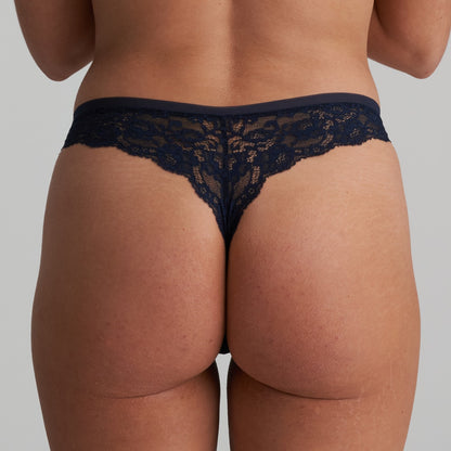 Marie Jo COLOR STUDIO thong in velvet blue