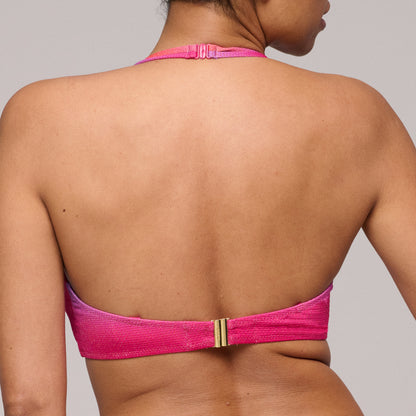 NUSA DUA Spectral padded plunge bikini top