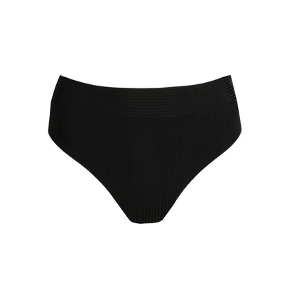 EMLY black bikini fold briefs