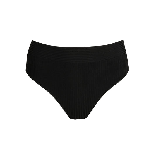 EMLY black bikini fold briefs