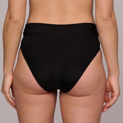 EMLY black bikini fold briefs