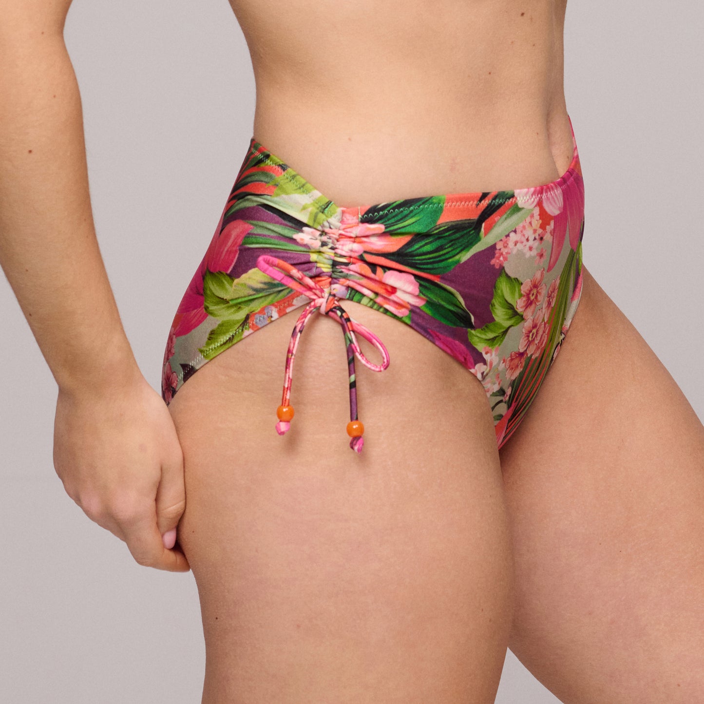 Marie Jo NORMA JEANNE Tropical Sunset bikini full briefs ropes