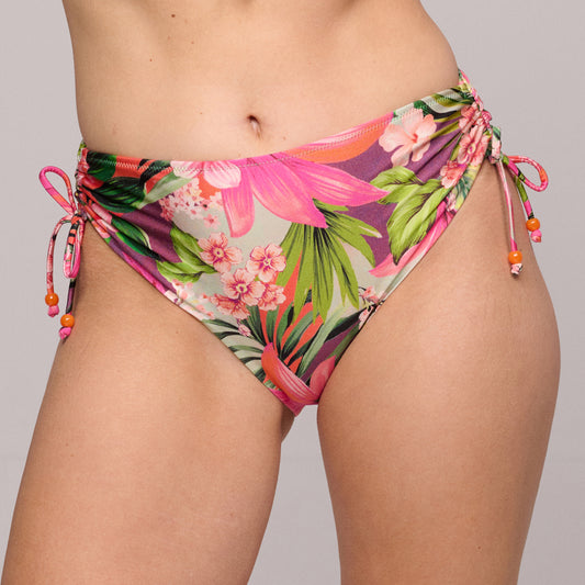Marie Jo NORMA JEANNE Tropical Sunset bikini full briefs ropes