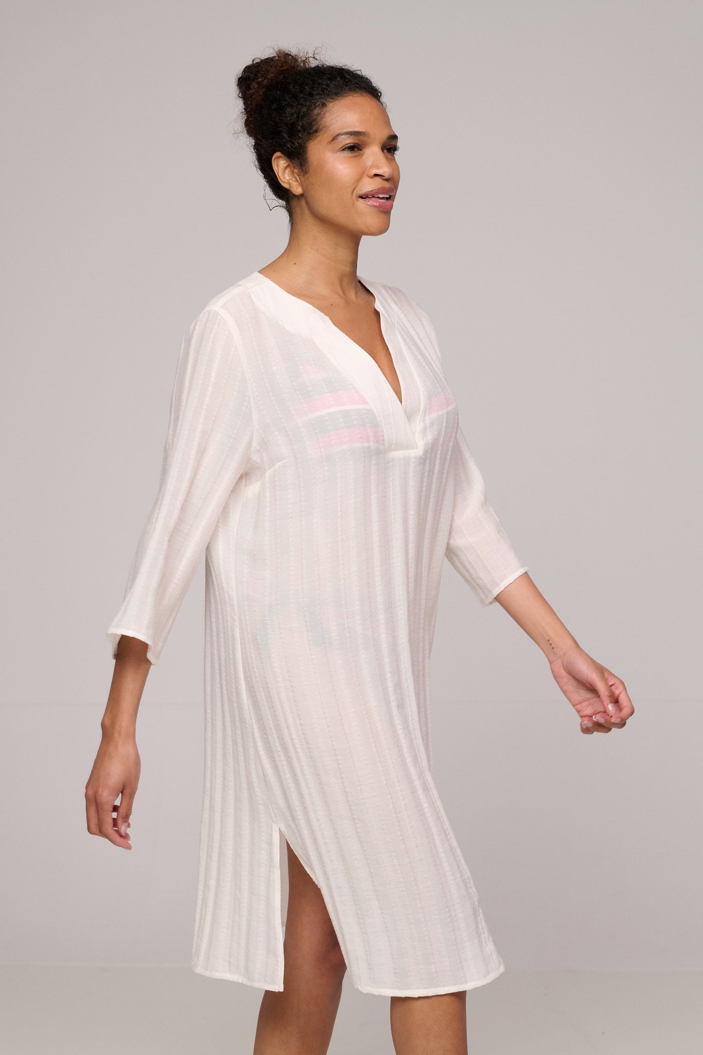 ANNEKE Pink Noise swimwear kaftan
