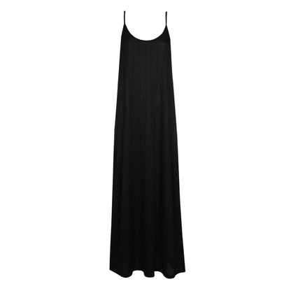 EMLY black swimwear dress long