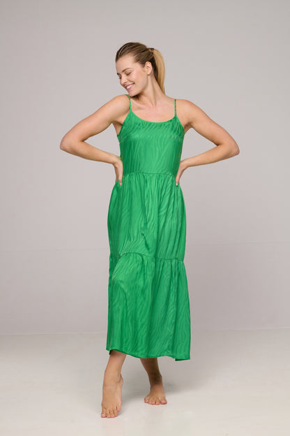 MADURAI Exotic Green swimwear dress long