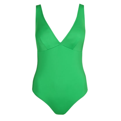 MADURAI Exotic Green padded triangle swimsuit